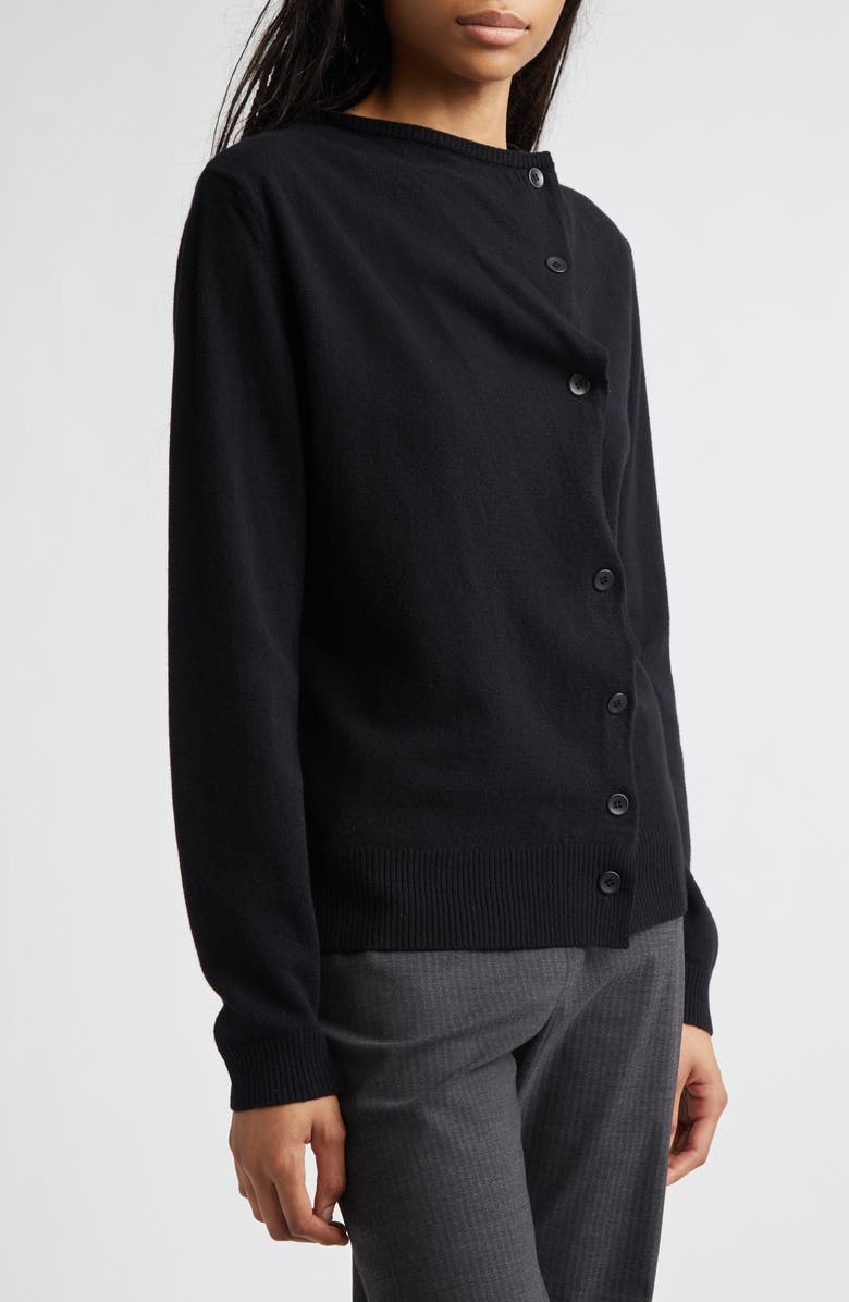 Paloma Wool Donalti Extrafine Merino Wool Cardigan, Alternate, color, Black