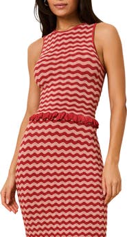 Solid & Striped The Diana Wavy Stripe Sleeveless Top