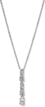 Nadri Twinnie Cubic Zirconia Pendant Necklace