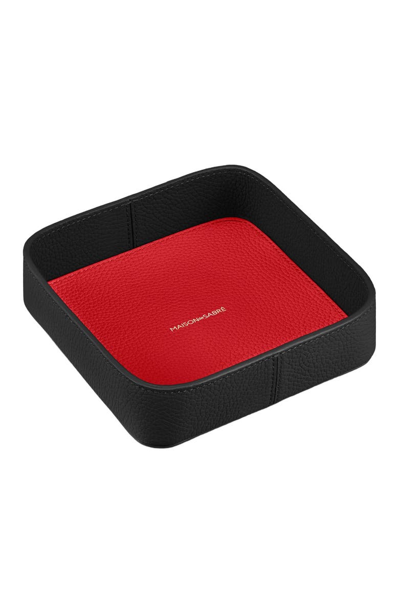 MAISON de SABRÉ The Catchall Tray, Alternate, color, Rouge Noir