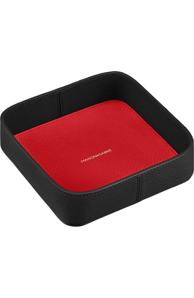 MAISON de SABRÉ The Catchall Tray, Alternate, color, Rouge Noir