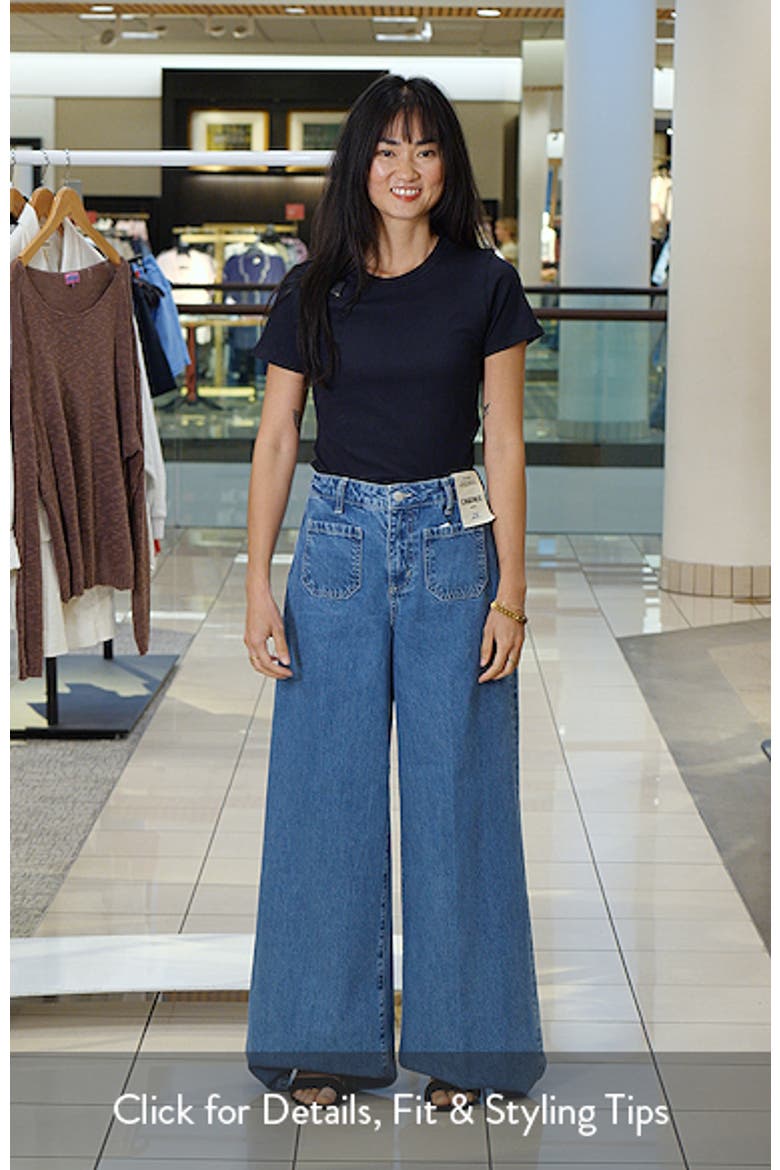 Delcan High Waist Wide Leg Jeans video