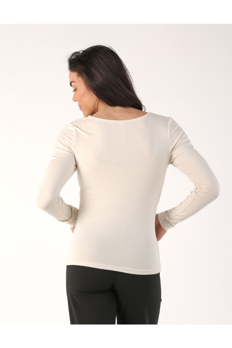 Aubrey Long Sleeve, Alternate, color, Oatmilk