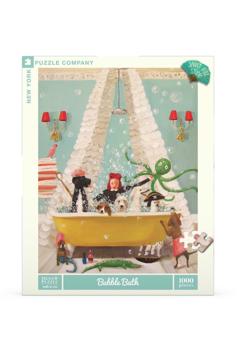 NEW YORK PUZZLE COMPANY Bubble Bath 1000 Piece Puzzle, Main, color, NO COLOR