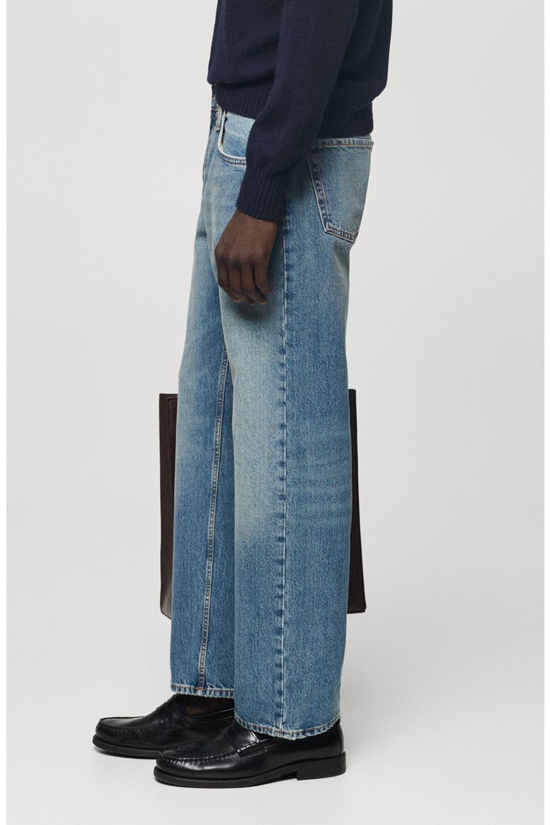 Bob Straight Leg Jeans, Alternate, color, MEDIUM VINTAGE BLUE
