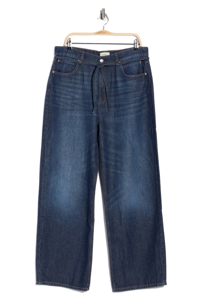 Casie Straight Leg Jeans, Main, color, SPACE BLUE