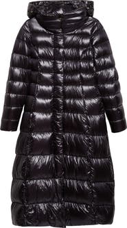 Herno Ultralight Fitted Nylon Maxi Down Coat