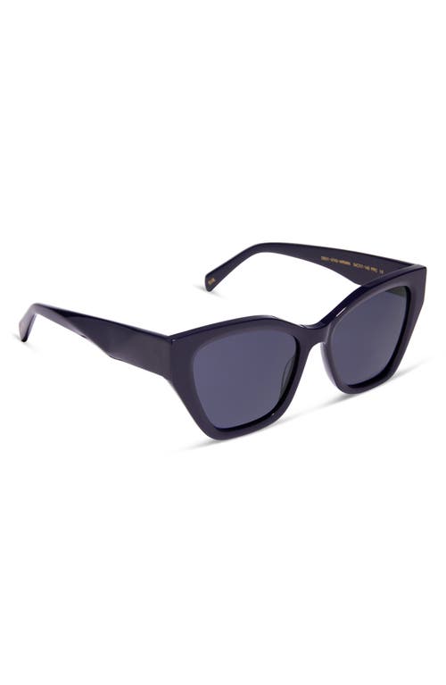 Diff Evie 54mm Cat Eye Sunglasses In Black
