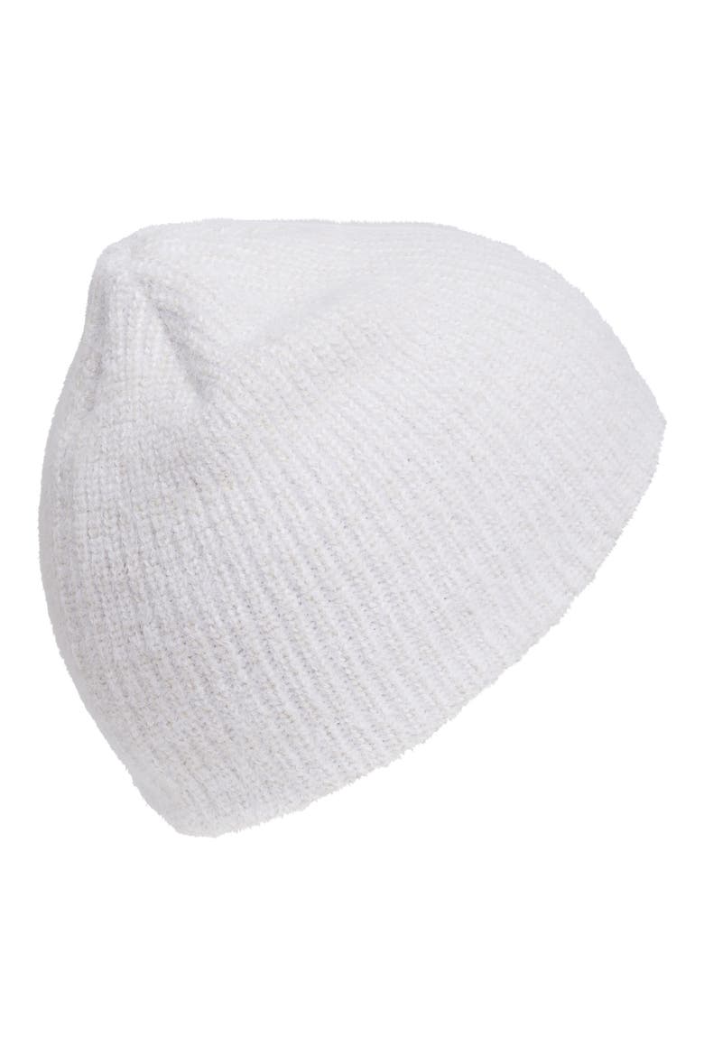 Lifestyle Non-Fold Beanie, Alternate, color, WHITE/ALUMINA GREY/ HEMP BEIGE