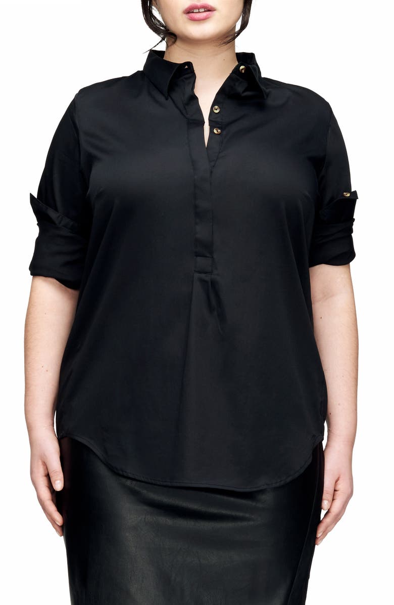 Universal Standard Elbe Shirt, Main, color,