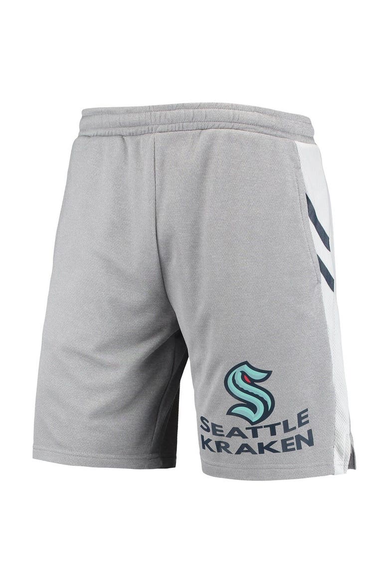 Men's Concepts Sport Gray Seattle Kraken Stature Jam Shorts, Alternate, color, Gray