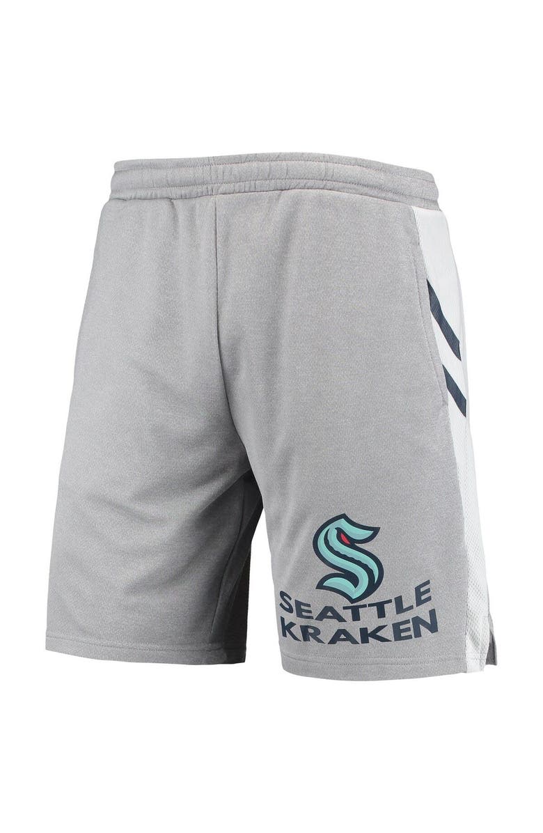CONCEPTS SPORT Men's Concepts Sport Gray Seattle Kraken Stature Jam Shorts, Alternate, color, 
