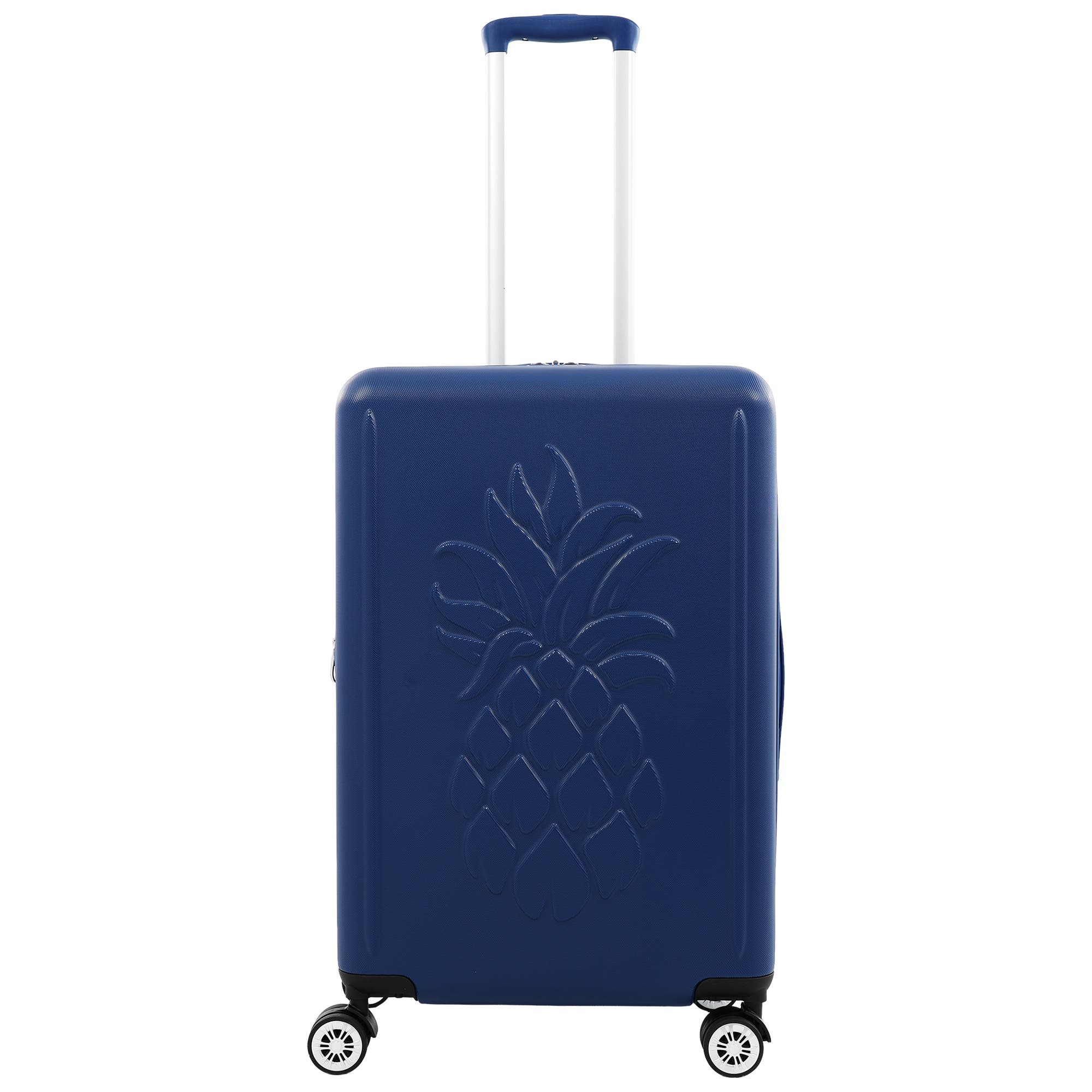 Tommy Bahama 26" Hardside Spinner Luggage with 3D Pineapple, Alternate, color, Navy