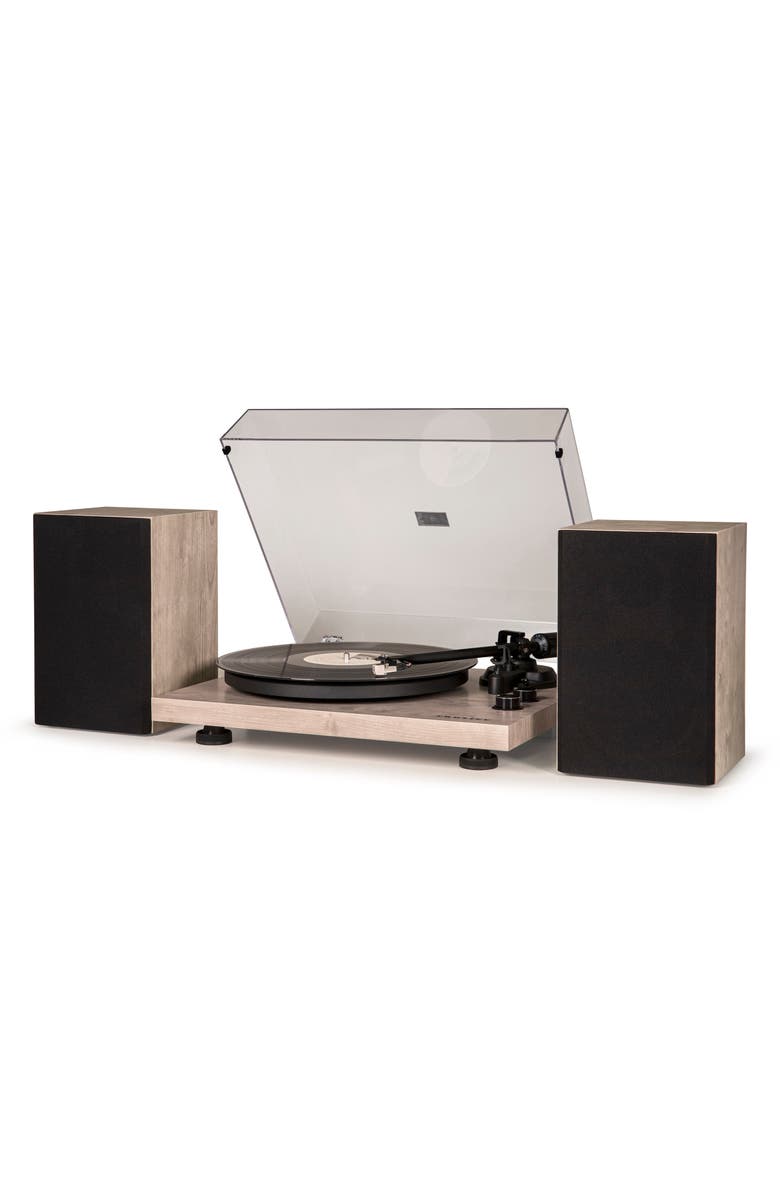 Crosley Radio C62 Turntable & Speaker Shelf System, Alternate, color,