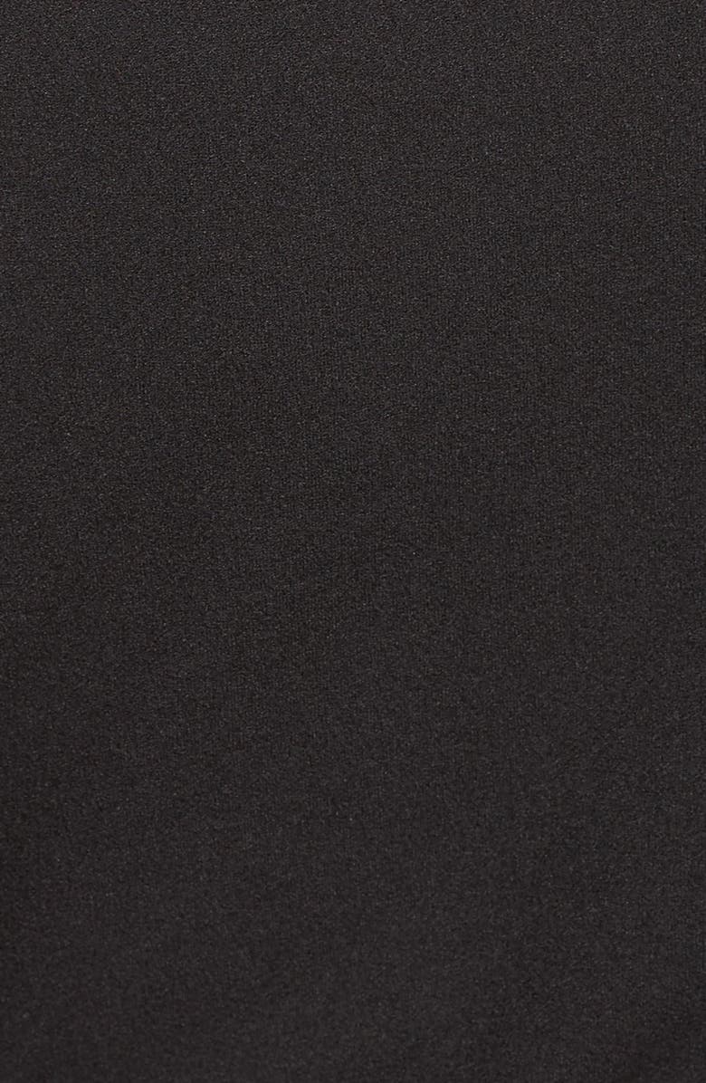 Eliza J Off the Shoulder Scuba Sheath Dress, Alternate, color,