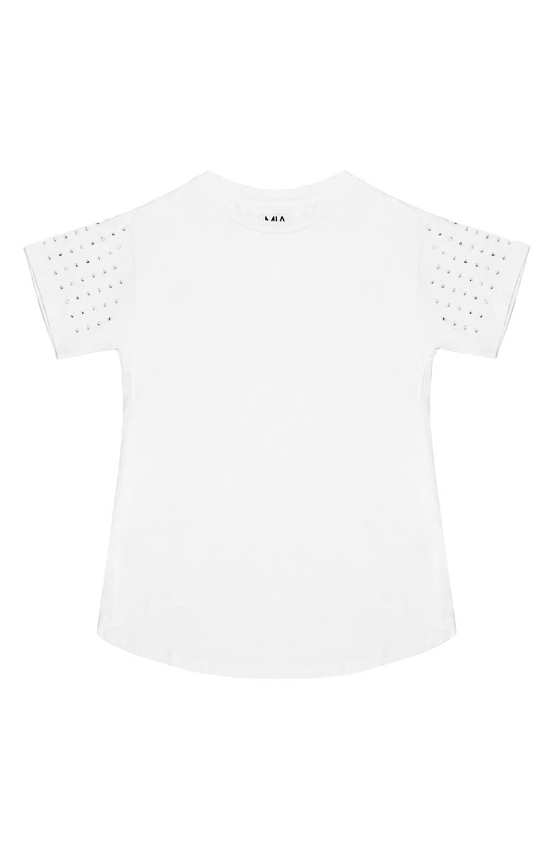 MIA New York Kids' Rhinestone Accent T-Shirt, Main, color,