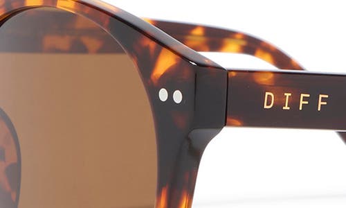 Diff Cody Xl Polarized 53mm Round Sunglasses