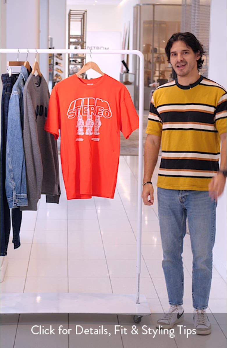 Stereo Cotton Graphic T-Shirt, sales video thumbnail