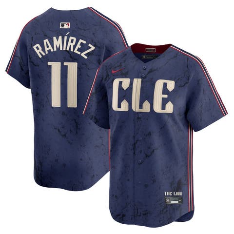 Men's Nike José Ramírez Navy Cleveland Guardians City Connect Limited Player Jersey