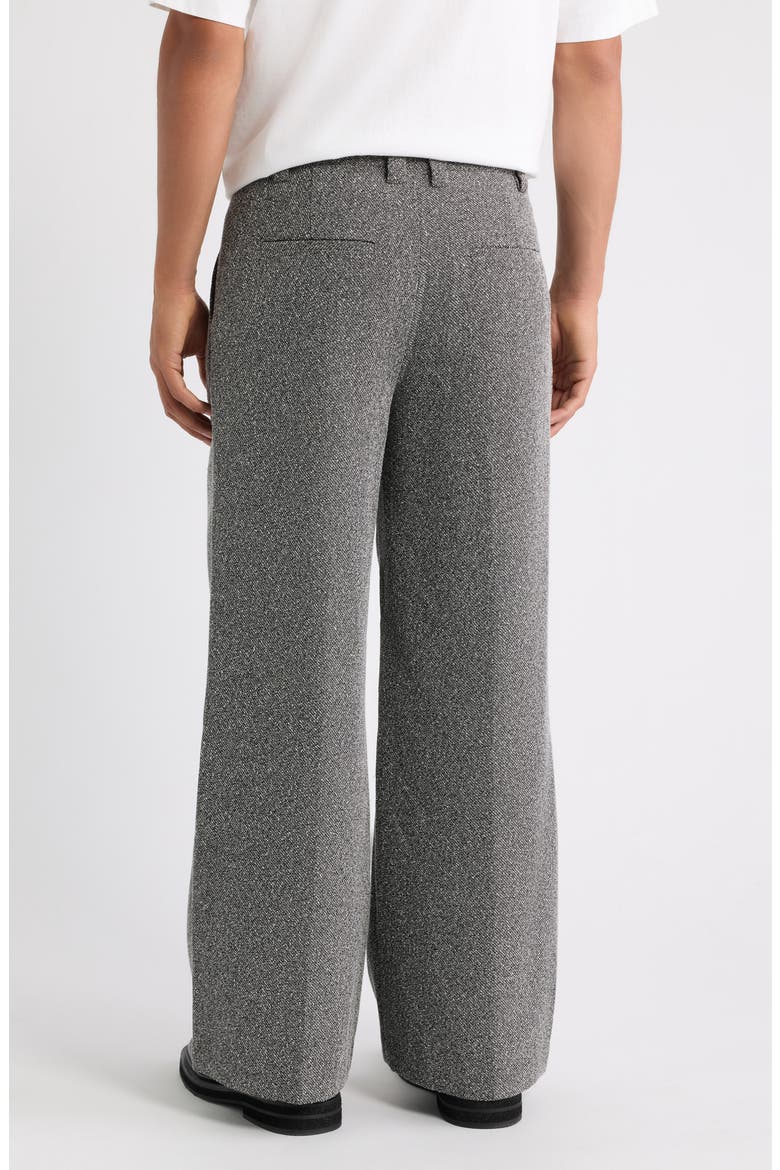 Triple Pleat Wide Leg Pants, Alternate, color, BLANC DE BLANC