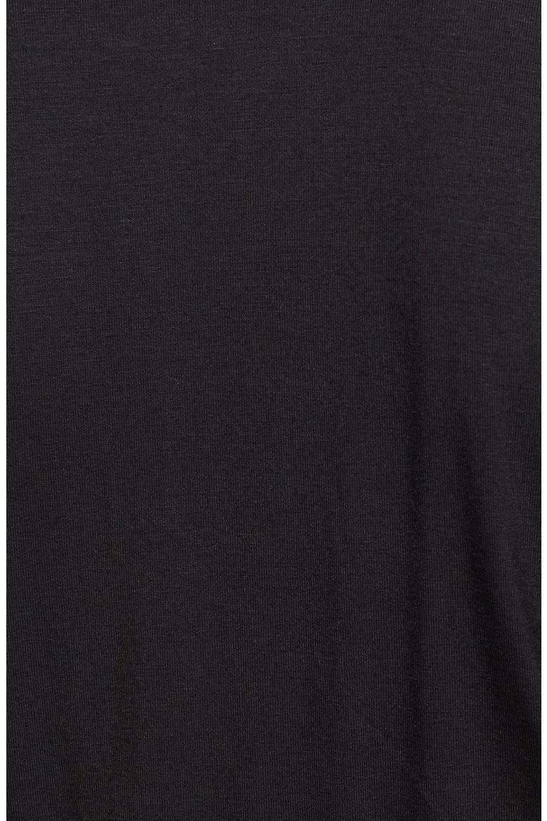Short Sleeve Wrap Top Jumpsuit, Alternate, color, BLACK