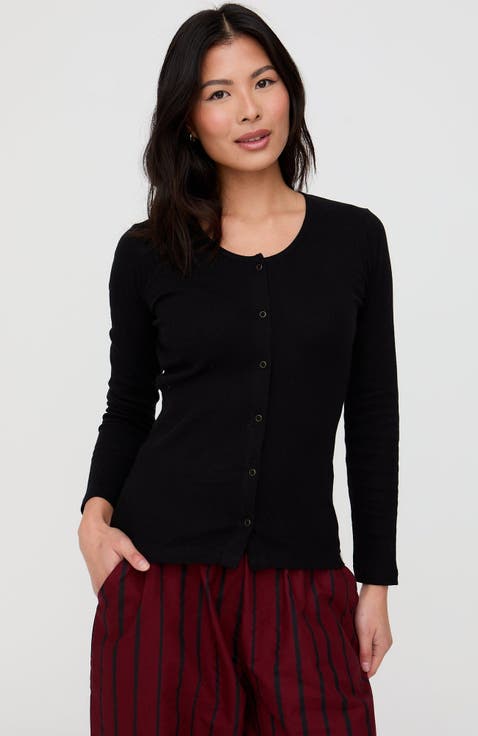 Organic Cotton Nora Long Sleeve Top