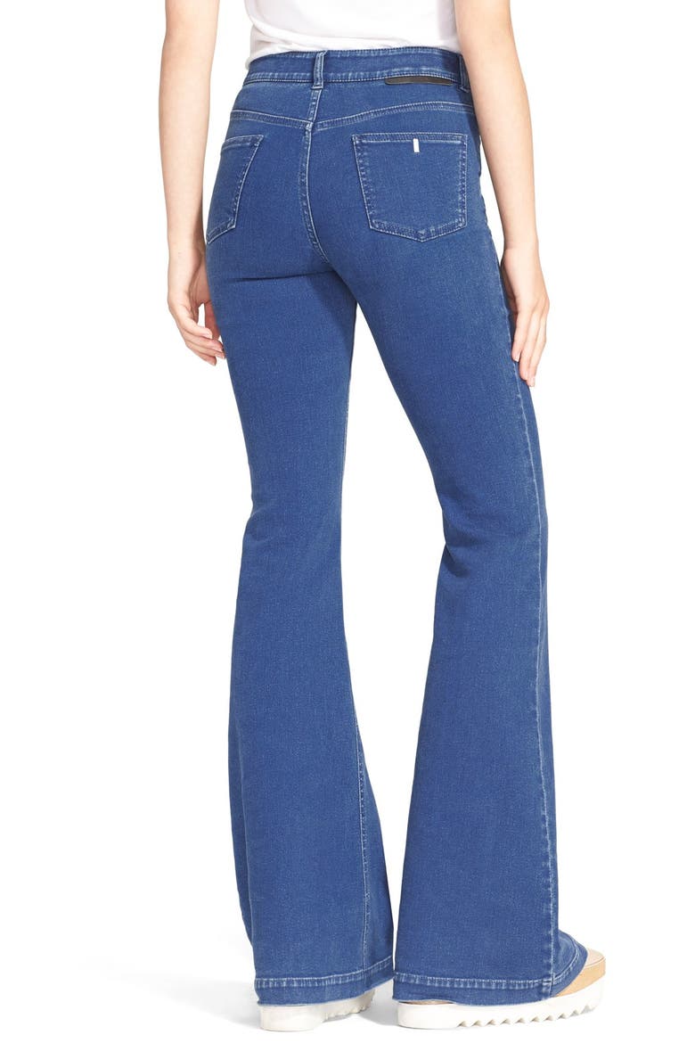 'The '70s' Flare Jeans, Alternate, color, PALE BLUE