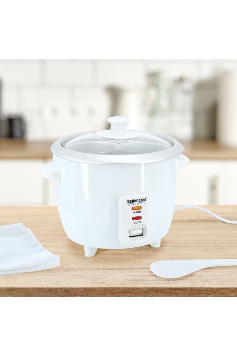 3 Cup Automatic Rice Cooker, Alternate, color, White