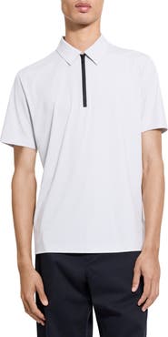Theory Ryder Quarter Zip Polo