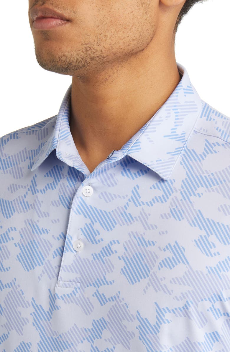 Mizzen+Main Versa Camouflage Print Performance Golf Polo, Alternate, color, 