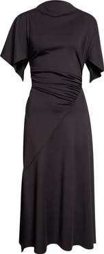 Victoria Beckham Blousey Midi Dress