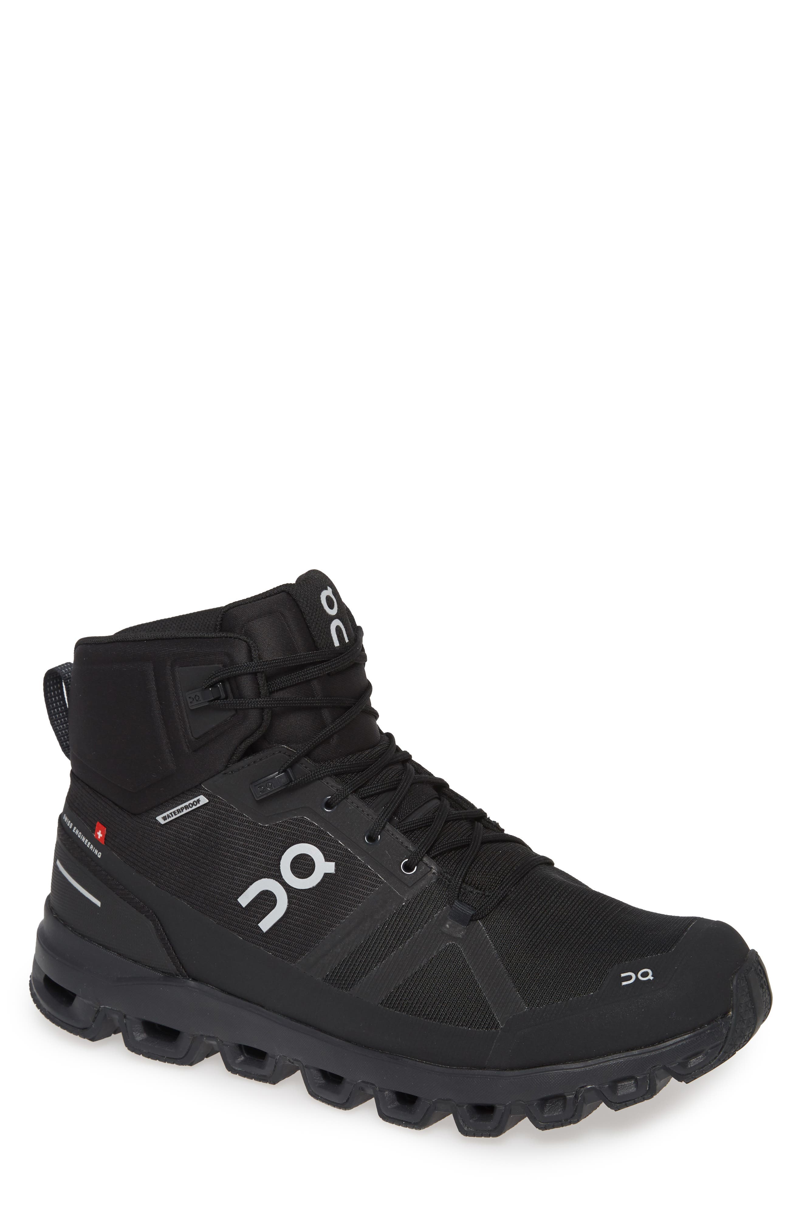On Cloudrock Waterproof Hiking Boot - Men, Main, color, 
