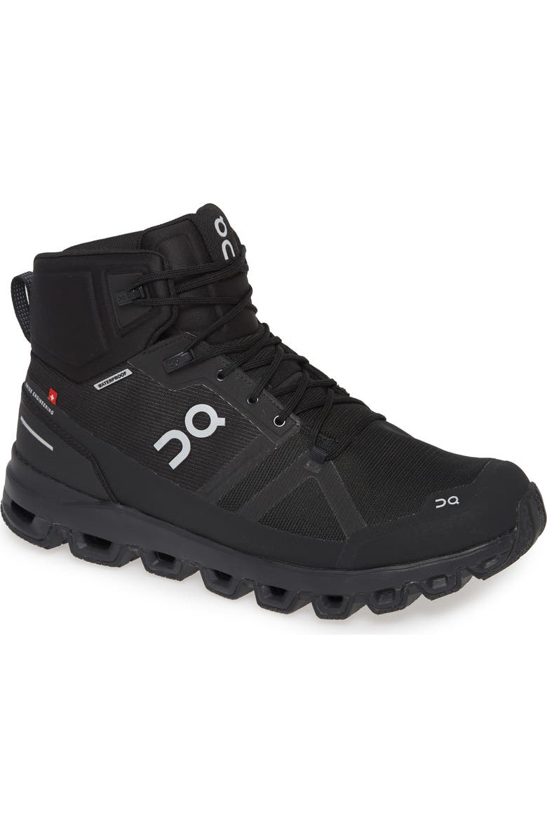 On Cloudrock Waterproof Hiking Boot - Men, Main, color,