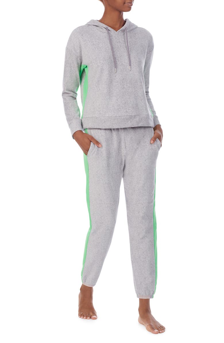 Refinery29 Contrast Stripe Pajama Set, Main, color, 