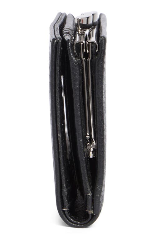 Mundi Small Leather Goods Soho Frenchie Clutch In Black