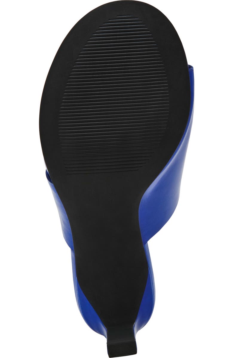 Steve Madden Valentin Slide Sandal, Alternate, color, Blue Leather