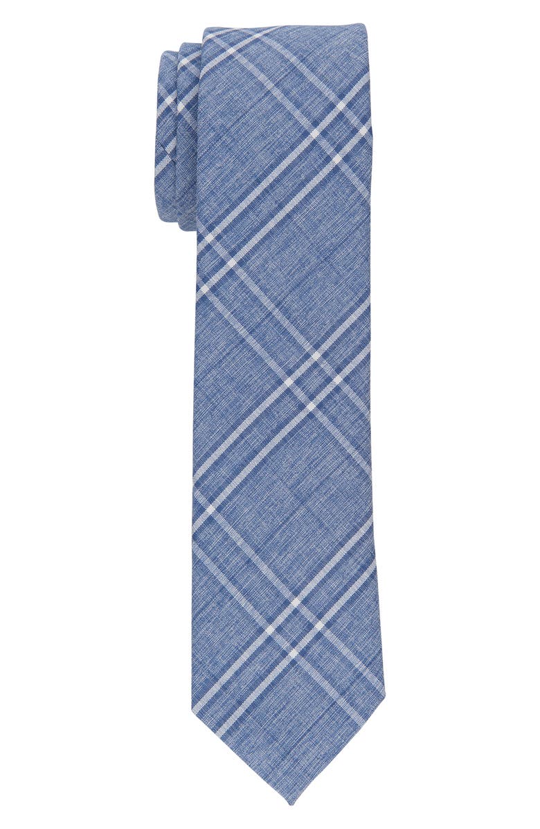 Original Penguin Kanis Plaid Cotton Tie, Main, color,