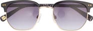 Ted Baker 51mm Gradient Half Rim Square Sunglasses