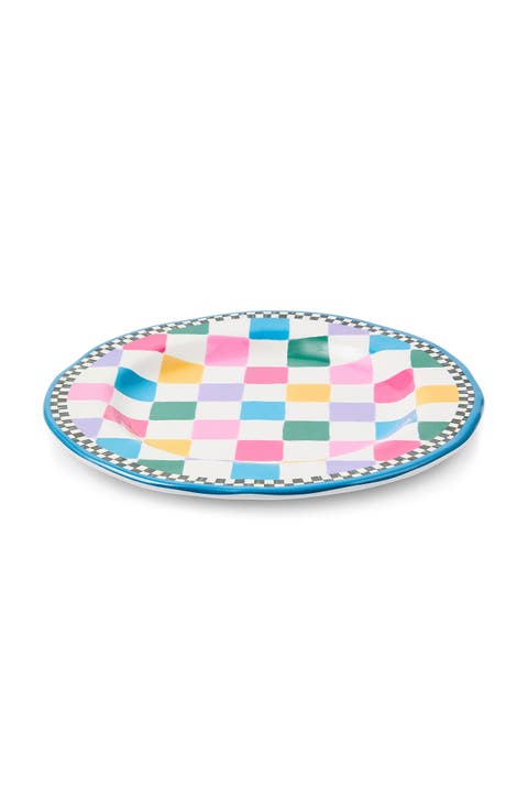 Set of 4 Jamboree Melamine Salad Plates