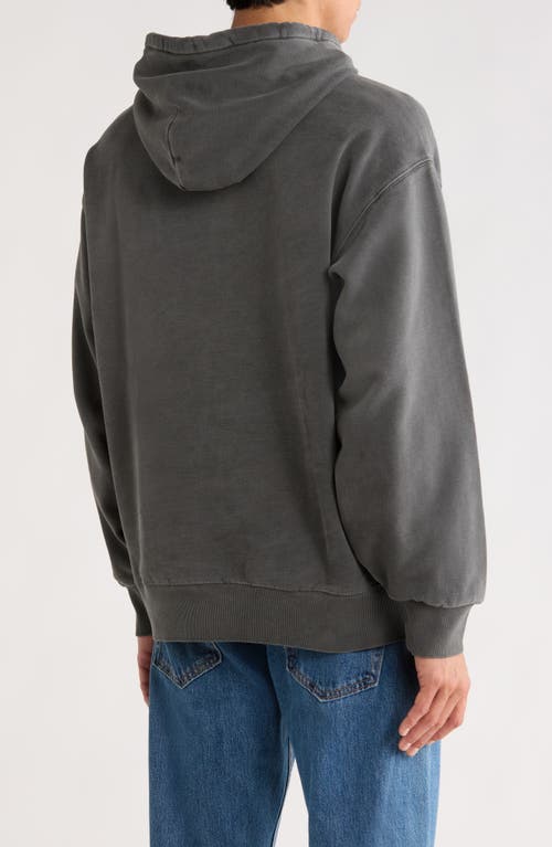 Carhartt Work In Progress Vista Logo Patch Hoodie In Gray