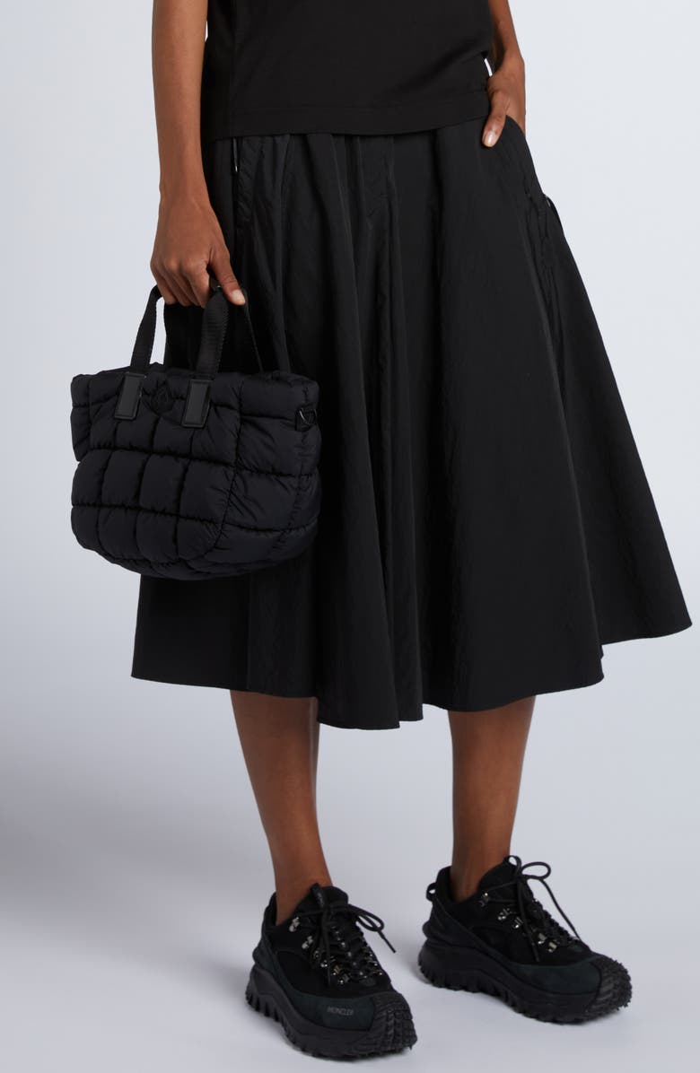 Moncler Mini Caradoc Puffer Tote, Alternate, color,