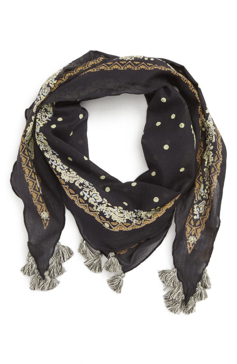 Treasure & Bond Tasseled Kite Scarf, Alternate, color, 
