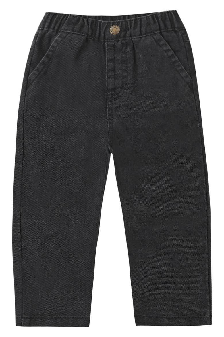 Kids' Baggy Pants, Main, color, WASHED BLACK