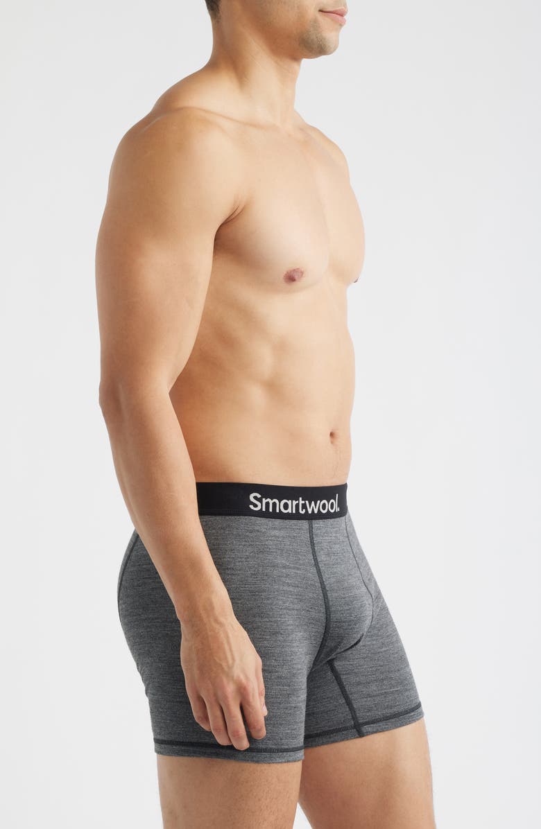 Smartwool Active Boxer Briefs, Alternate, color, Medium Gray Heather