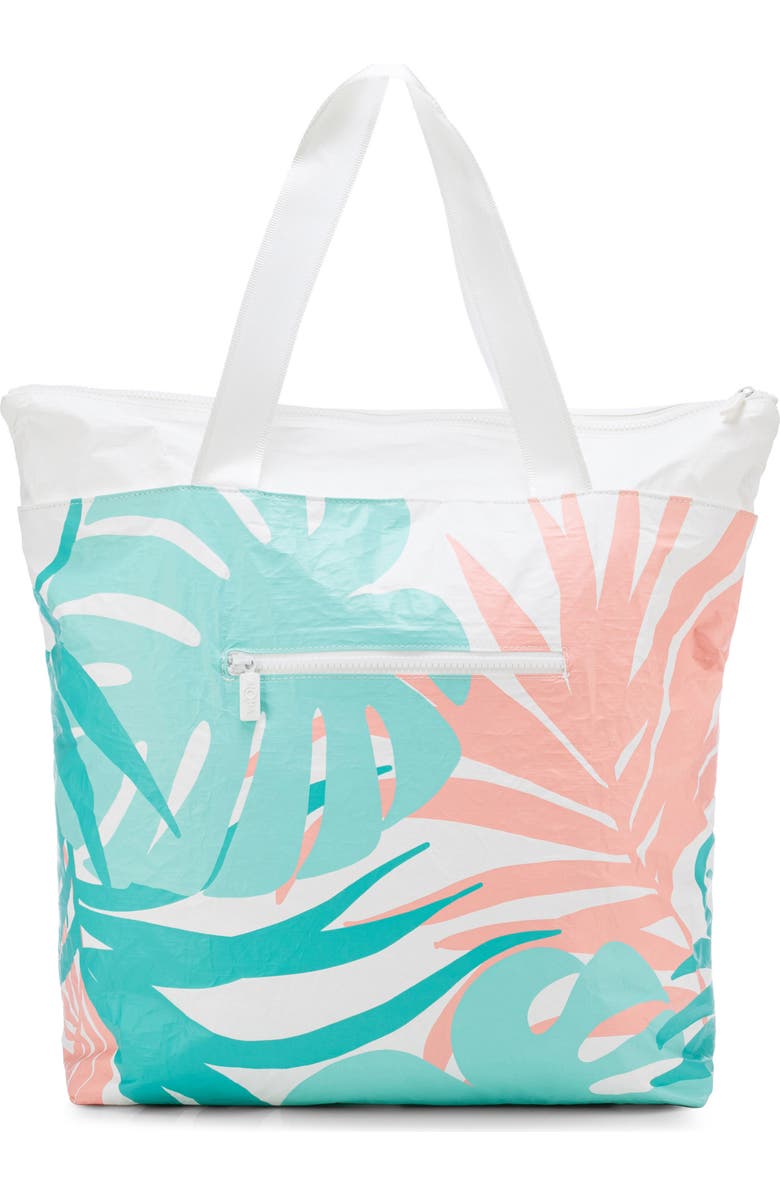 Aloha Collection Day Tripper Tropics Day Water Resistant Tyvek<sup>®</sup> Tote, Alternate, color, Blue