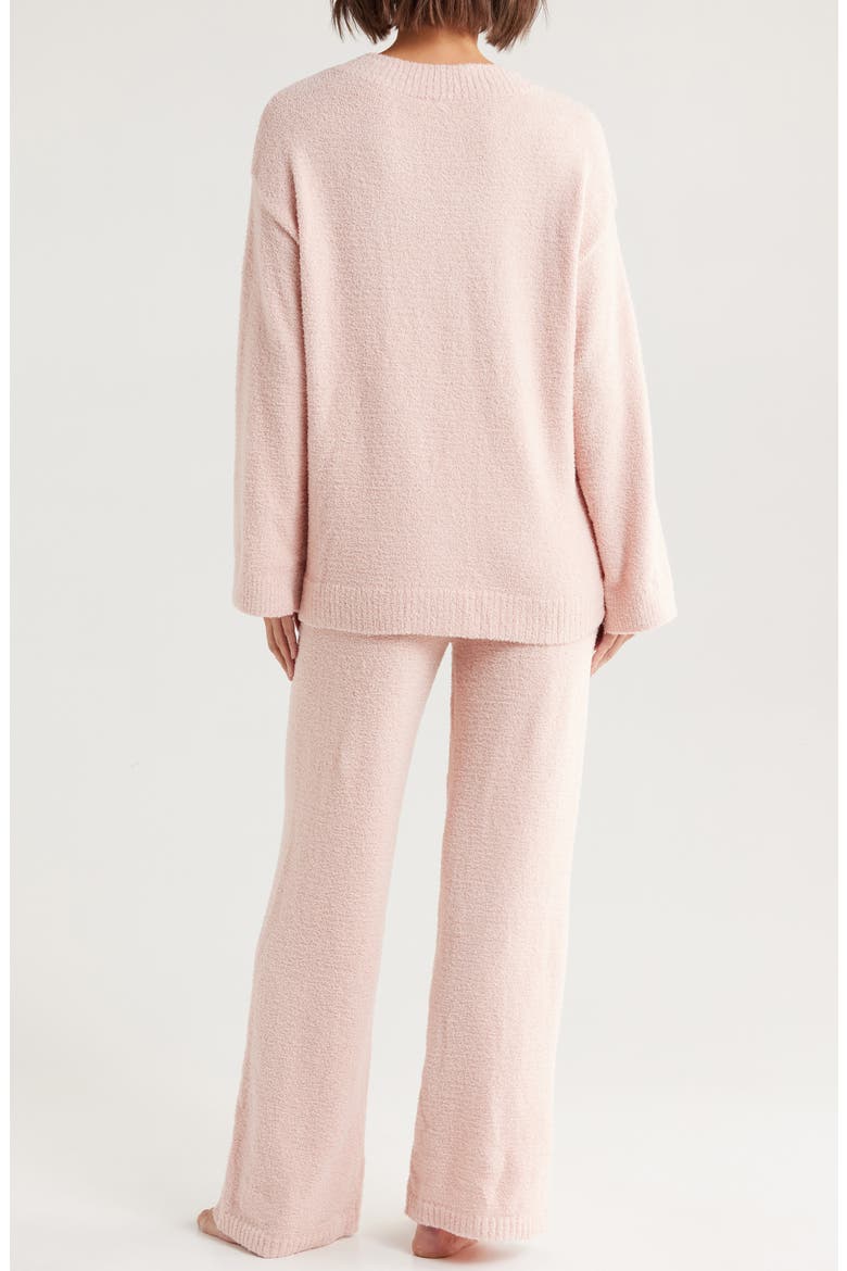 So Soft Sweater & Lounge Pants Set, Alternate, color, PINK SMOKE