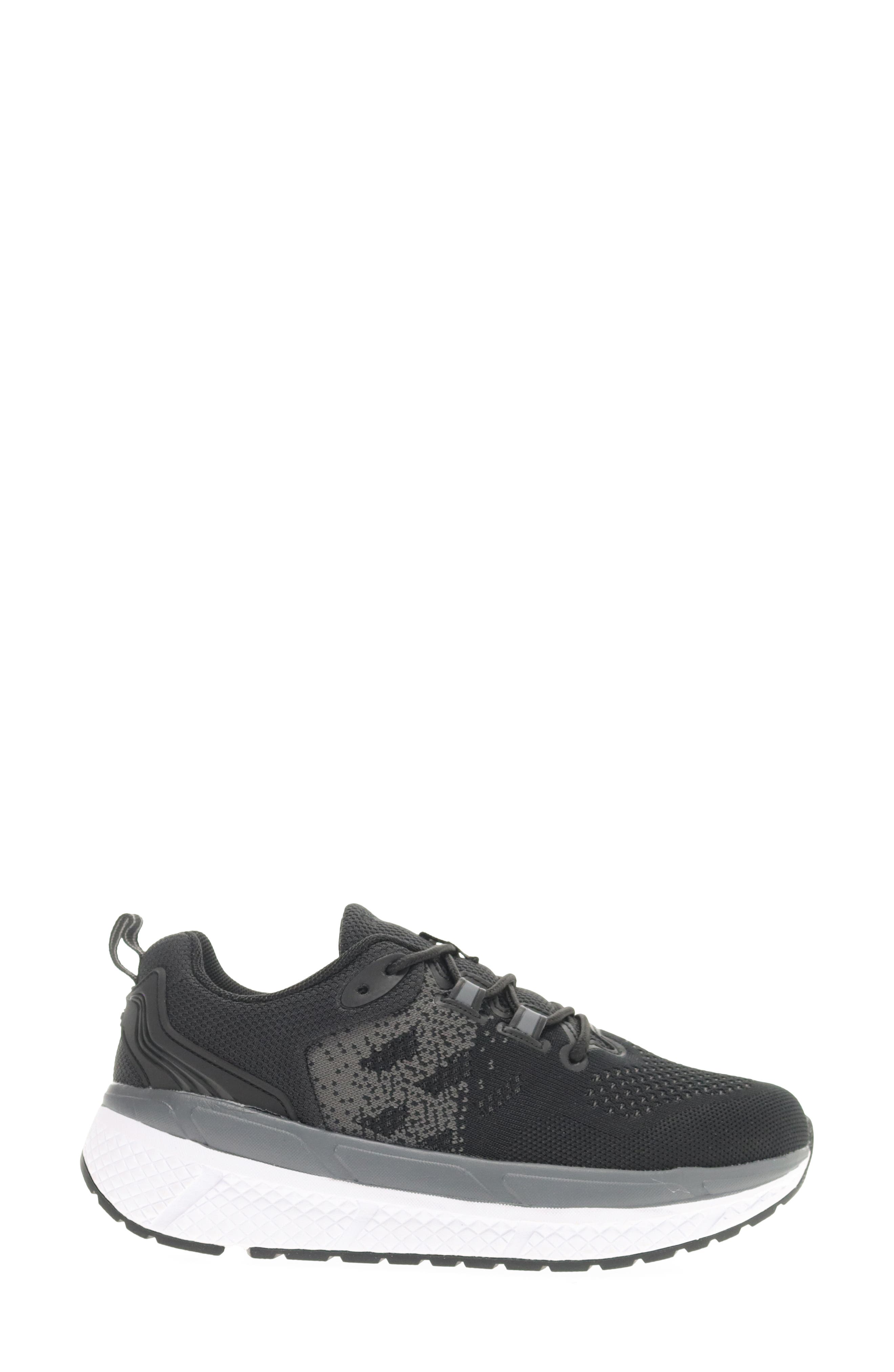 Propét Ultra Sneaker, Alternate, color, Black/ Grey