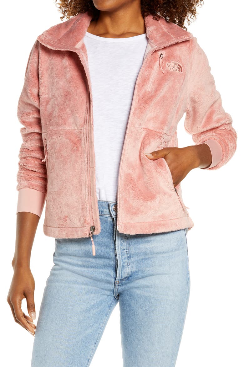 Osito Flow Fleece Jacket, Main, color, ROSE TAN
