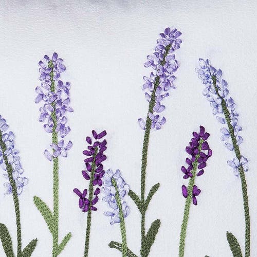 C & F Home C&f Home Lavender Fields Embroidered Throw Pillow, 14" X 22" In Multi