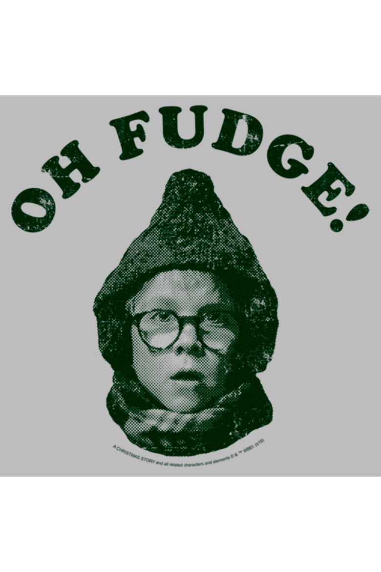 Men's Oh Fudge Ralphie Parker Short Sleeve Graphic T-Shirt, Alternate, color, Athletic Heather